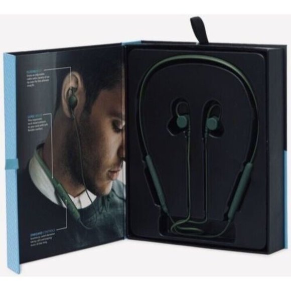 Brookstone Headphones Brookstone Flexvibe Wraparound Sports Earbuds